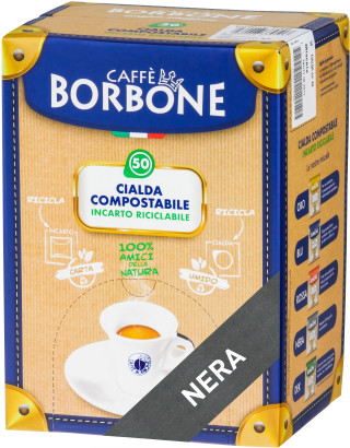 Borbone - Nera Espresso - 50 E.S.E. Pads