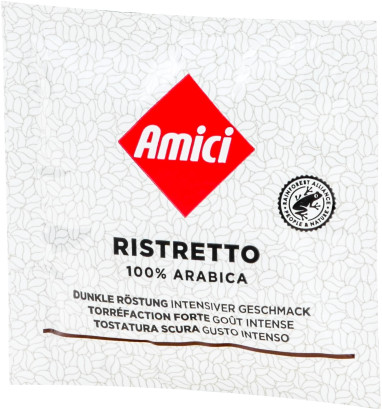 Amici Servings - Ristretto - 18 E.S.E. Pads
