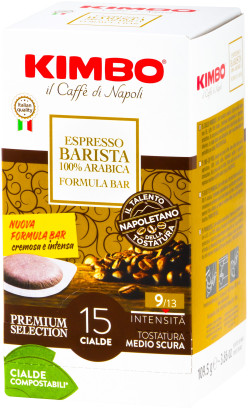 Kimbo - Barista Formula Bar - 15 E.S.E. Pads