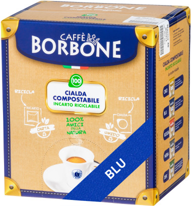 Borbone - Blu Café Crème - 100 E.S.E. Pads