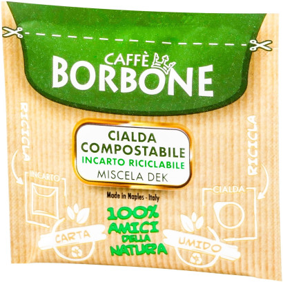 Borbone - Verde Dek Espresso - 50 E.S.E. Pads