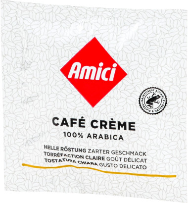 Amici Servings - Café Crème - 18 E.S.E. Pads