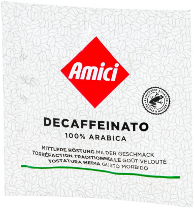 Amici Servings - Decaffeinato - 18 E.S.E. Pads