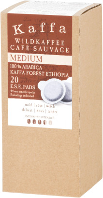 Kaffa Wildkaffee - Medium - 20 E.S.E. Pads