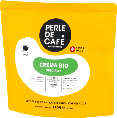 Perle de Café - Crema Bio - 20 E.S.E. Pads (Beutel)