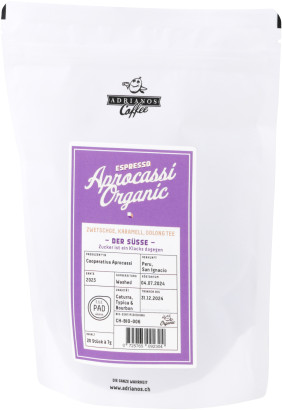 Adrianos - Aprocassi Organic - 20 E.S.E. Pads (Beutel)