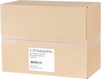 Kaffa Wildkaffee - Espresso - 200 E.S.E. Pads
