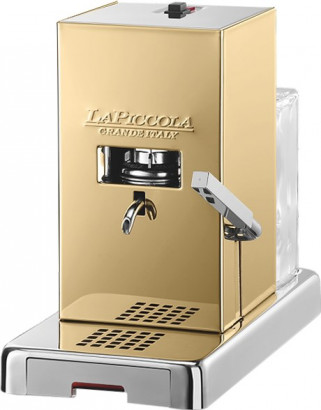 La Piccola Piccola - E.S.E. Kaffeemaschine - Gold Hochglanz