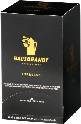 Hausbrandt - Espresso - 18 E.S.E. Pads
